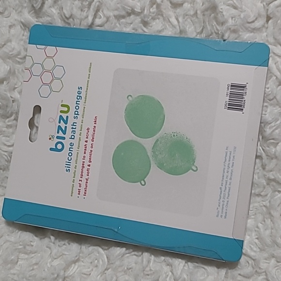 Bizzu Silicone Bath Sponges - Picture 2 of 2